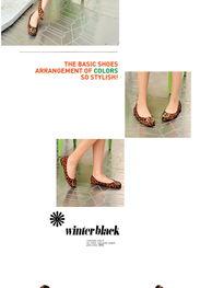 明星网红豹纹鞋子女,引领时尚潮流新风尚